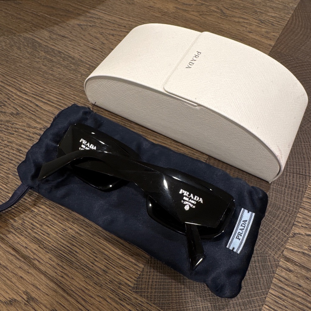 Prada Eyewear Rectangular Frame Sunglasses
